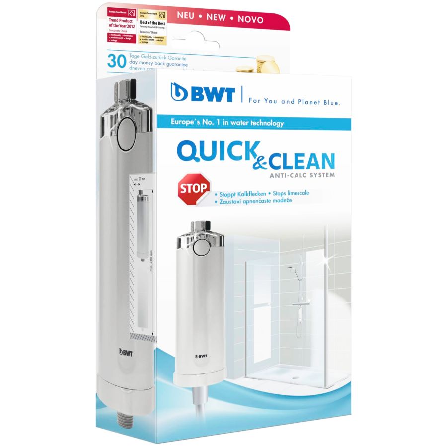 BWT Quick & Clean Anti-Calc Filter System suihkusuodatin