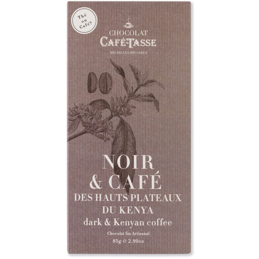 Café-Tasse tumma suklaa & kenialainen kahvi 85 g