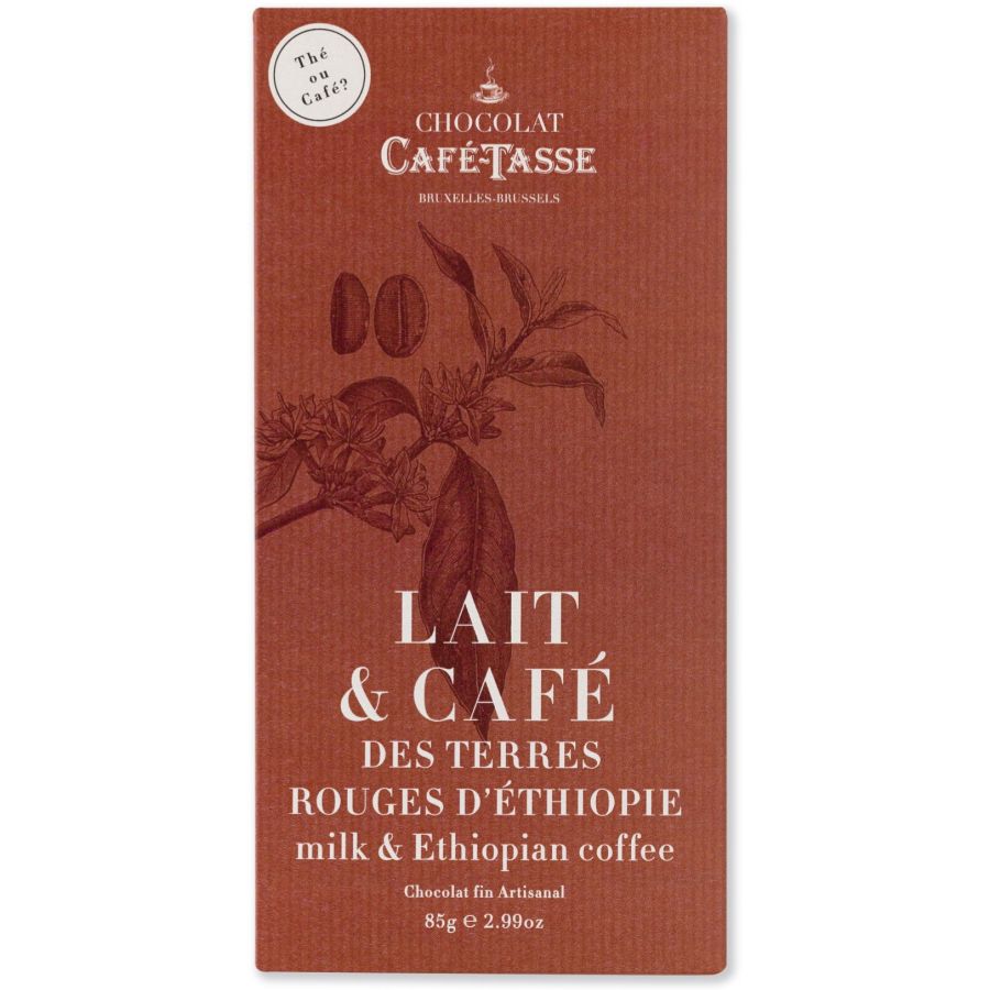 Café-Tasse maitosuklaa & etiopialainen kahvi 85 g