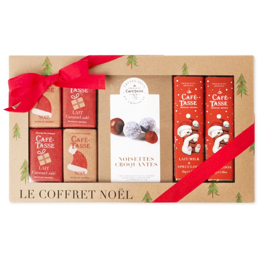 Café-Tasse Christmas Mix choklad-presenteförpackning 314 g