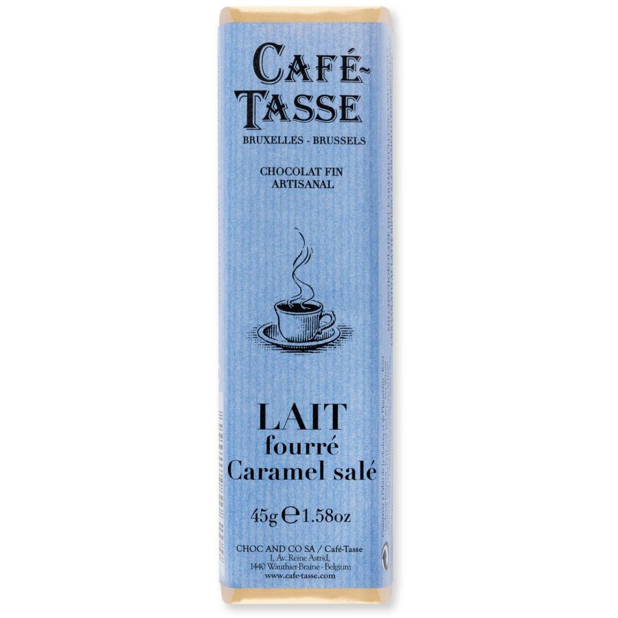 Café-Tasse maitosuklaa & suolakaramelli 45 g