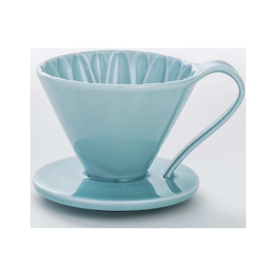 CAFEC Arita Ware Flower Dripper 1 kuppi, sininen