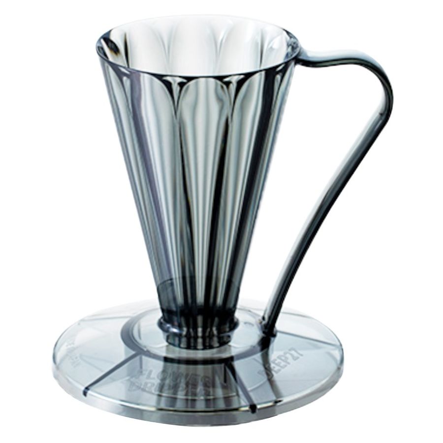 CAFEC Flower Dripper Deep 27, kirkas musta