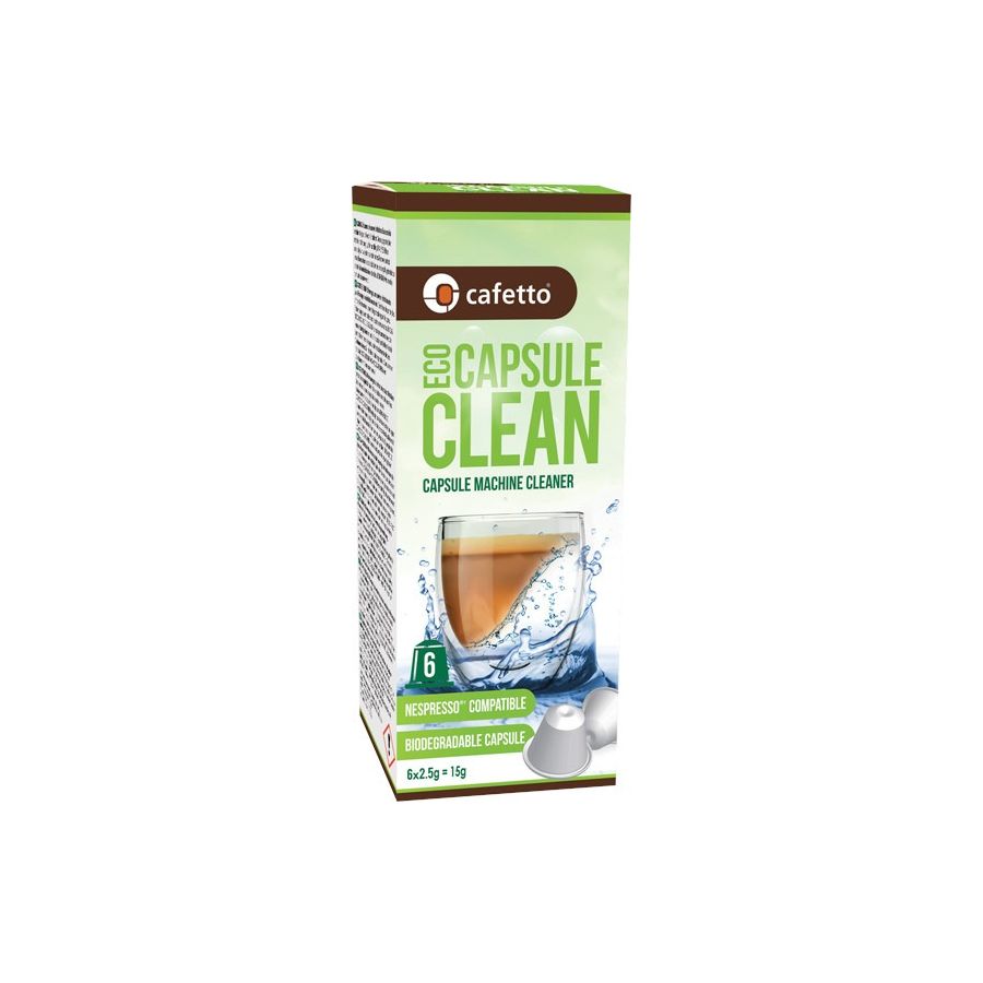 Cafetto Eco Capsule Clean ekologinen puhdistuskapseli 6 kpl