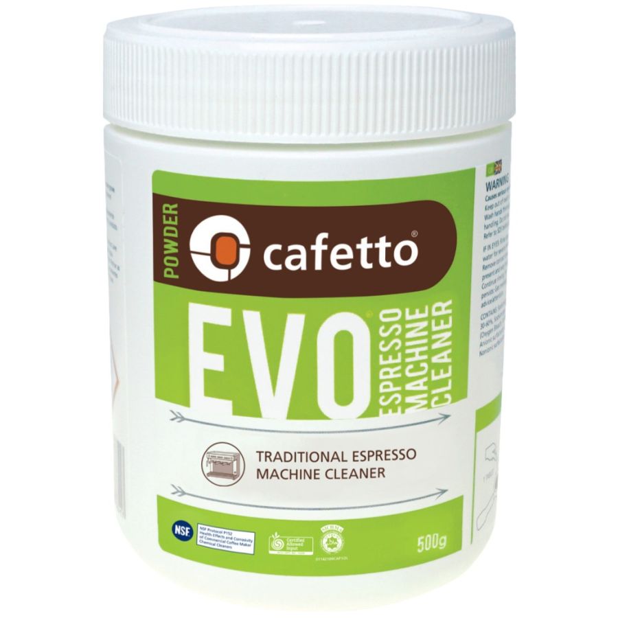 Cafetto Evo ekologiskt rengöringspulver för espressomaskin 500 g