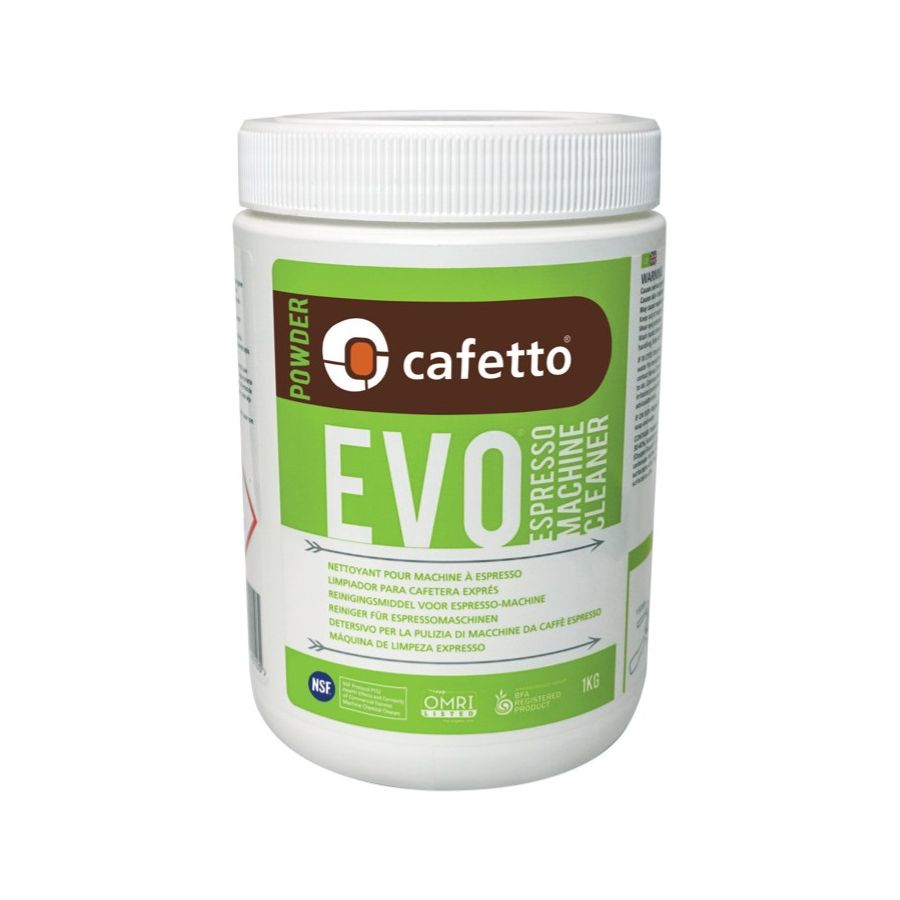 Cafetto Evo ekologinen espressokoneen puhdistusjauhe 1 kg
