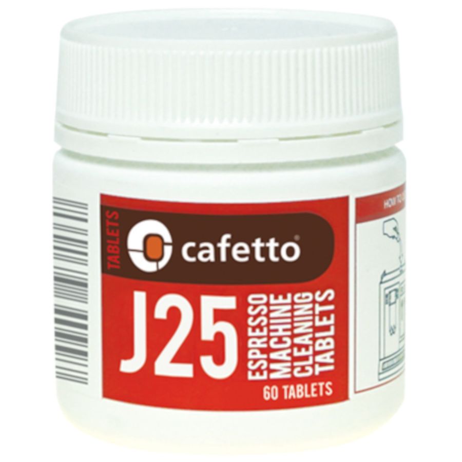 Cafetto J25 rengöringstablett 60 x 2,5 g