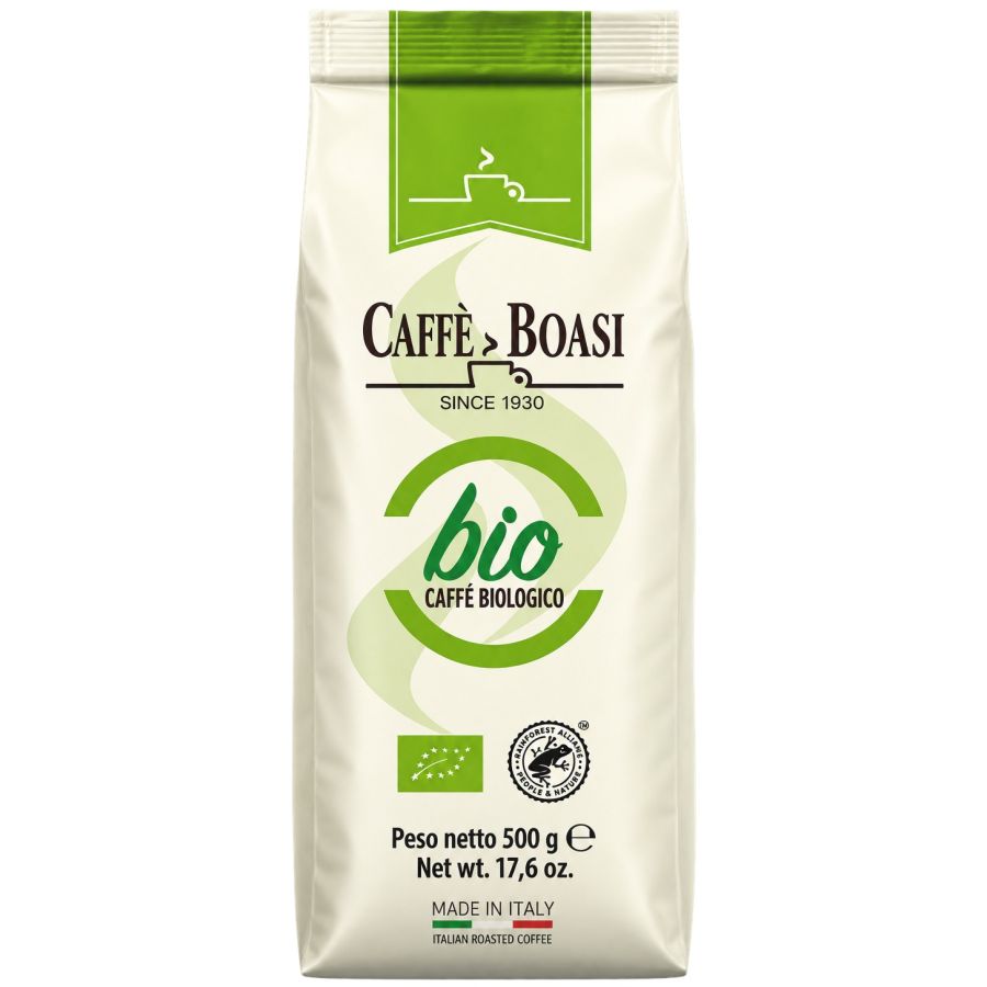 Caffè Boasi Bio luomukahvi 500 g kahvipavut