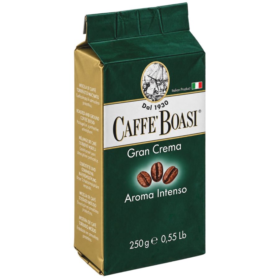 Caffè Boasi Gran Crema Aroma Intenso jauhettu kahvi 250 g