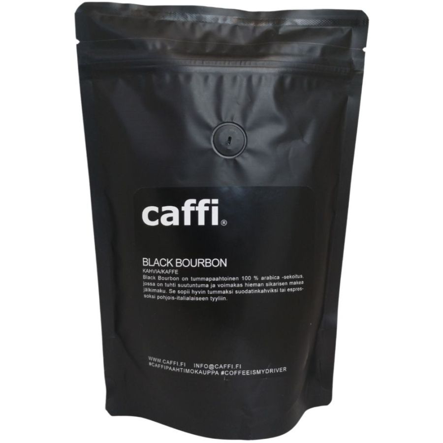 Caffi Black Bourbon 250 g kaffebönor