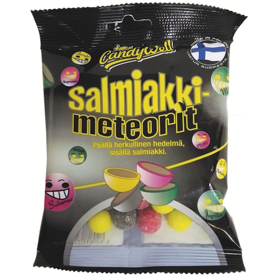 CandyWell Salmiakkimeteorit 130 g