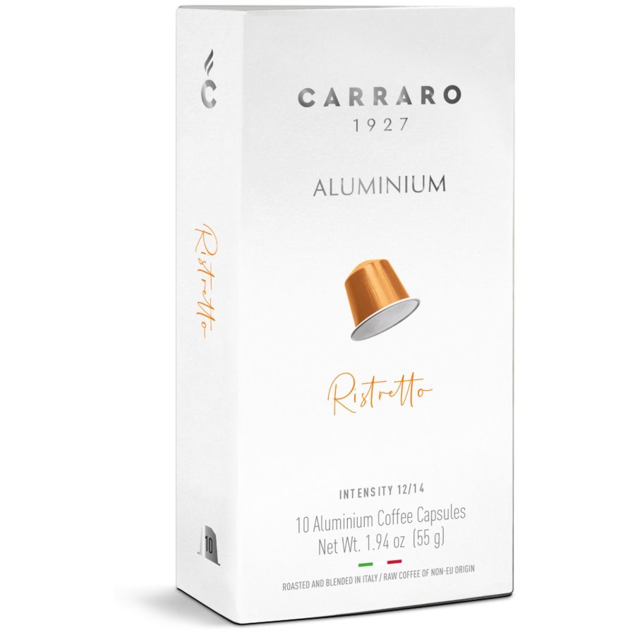 Carraro 1927 Ristretto Nespresso-yhteensopiva kapseli 10 kpl