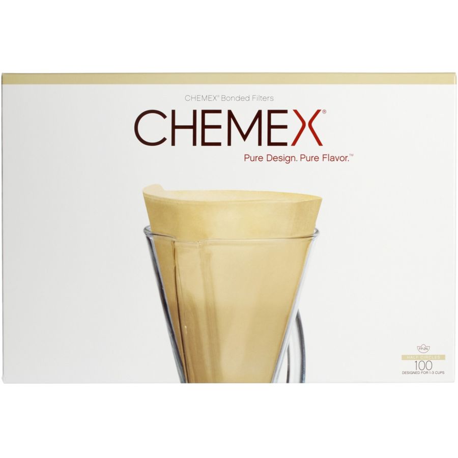 Chemex valkaisemattomat suodatinpaperit 3 kupin kannuun 100 kpl