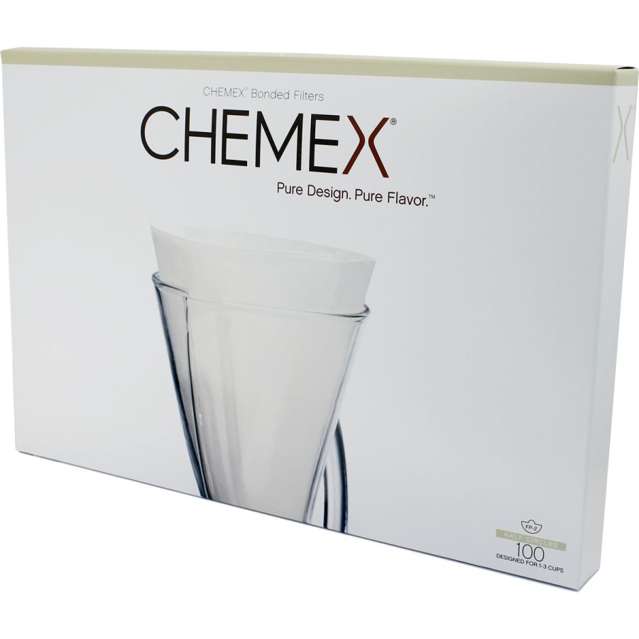 Chemex filterpapper för 3 koppars bryggare, 100 st.