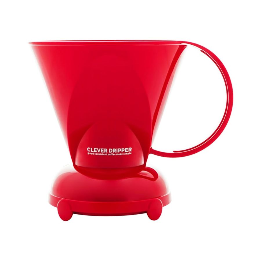 Clever Coffee Dripper L Red + 100 suodatinpaperia
