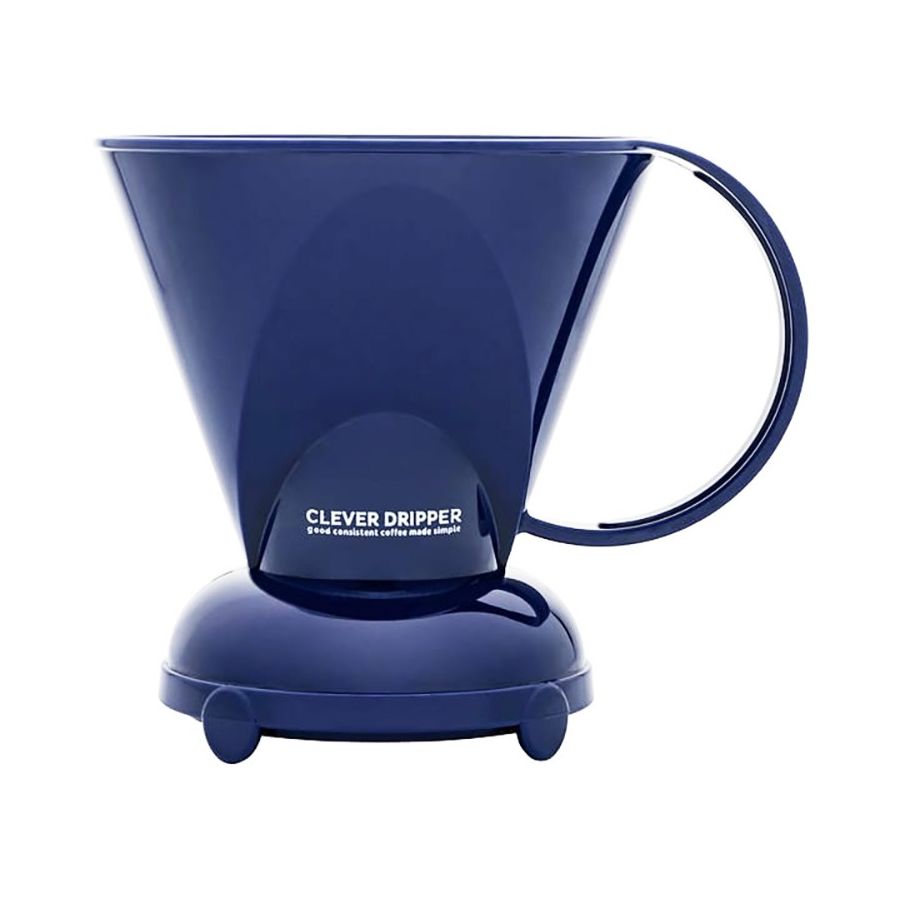 Clever Coffee Dripper L Navy Blue + 100 suodatinpaperia