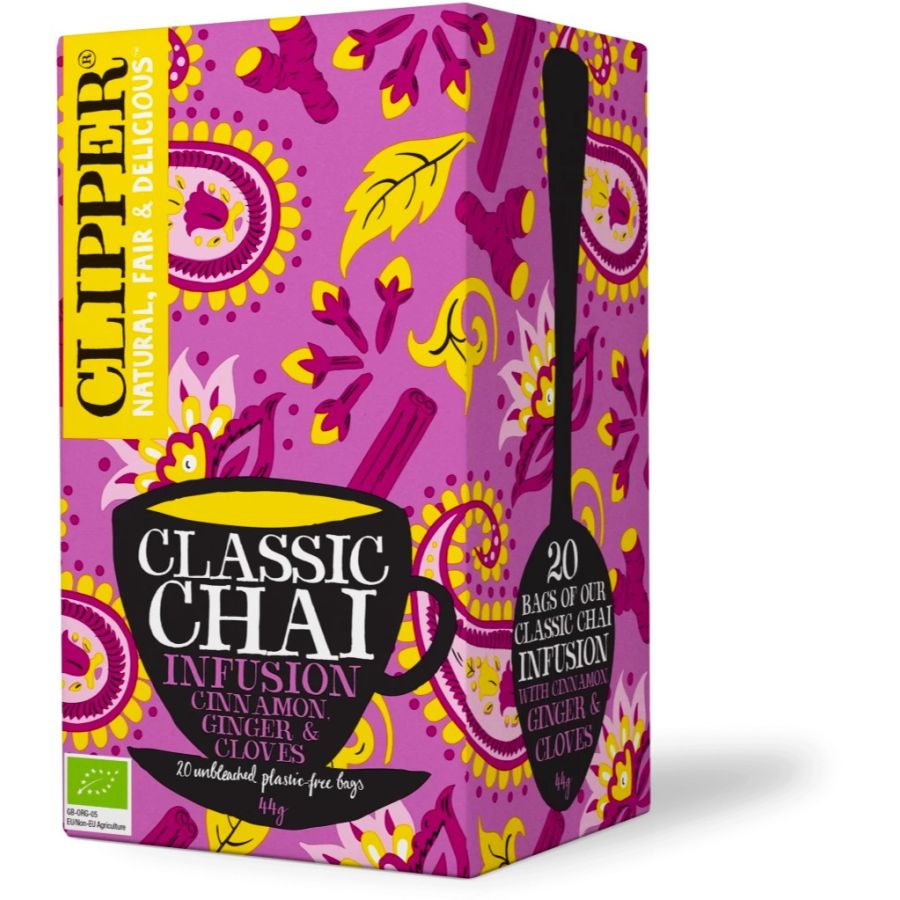 Clipper Classic Chai Infusion, 20 teepussia