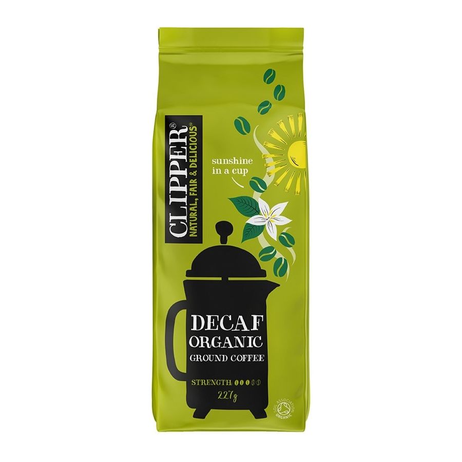 Clipper Decaf Organic Ground Coffee 227 g