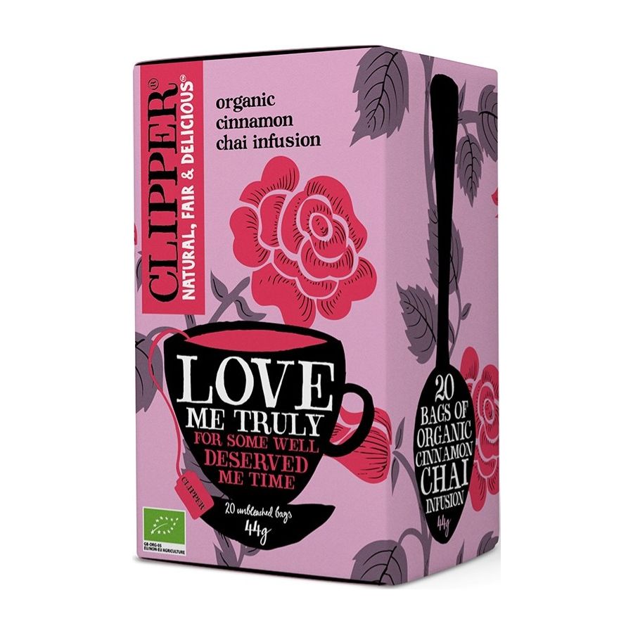 Clipper Organic Love Me Truly Infusion 20 teepussia