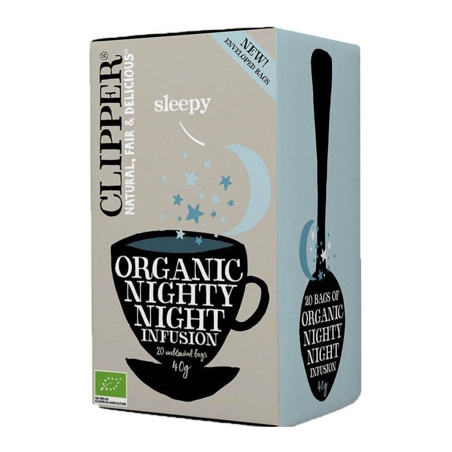 Clipper Organic Nighty Night Infusion 20 teepussia