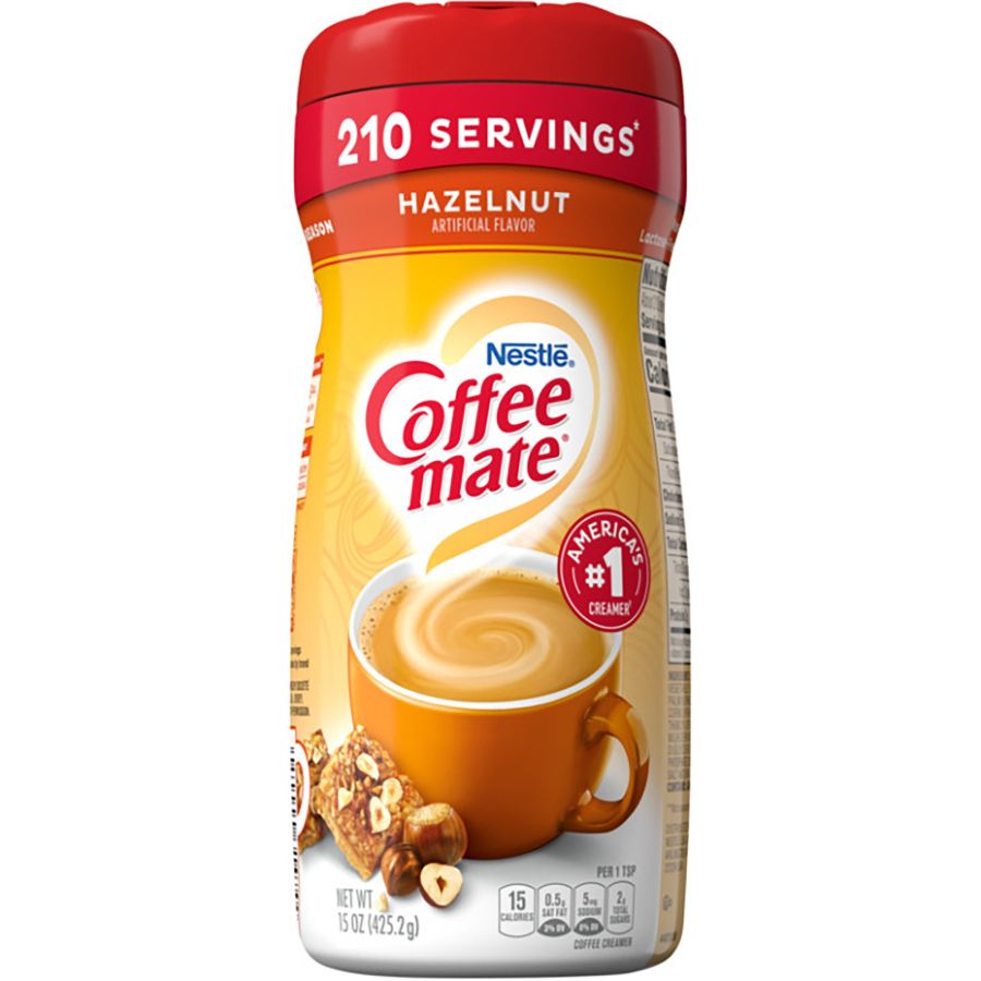 Nestlé Coffee Mate Hazelnut Creamer -kaffegräddepulver 425 g