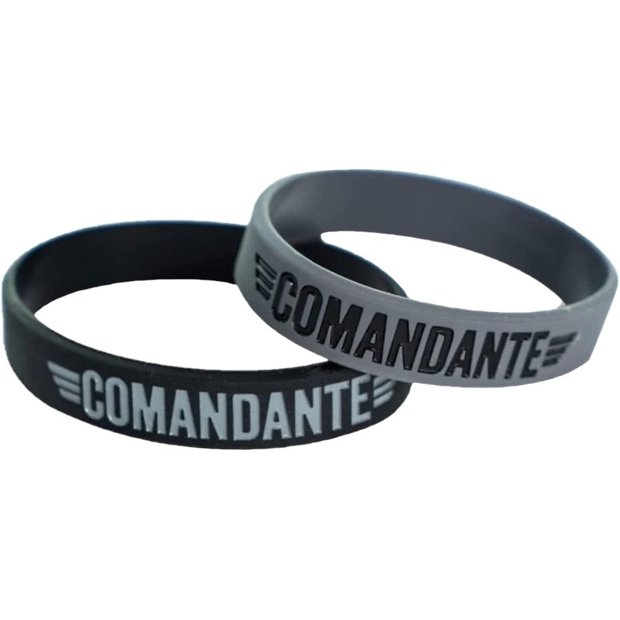 Comandante Wrist Band Small, musta