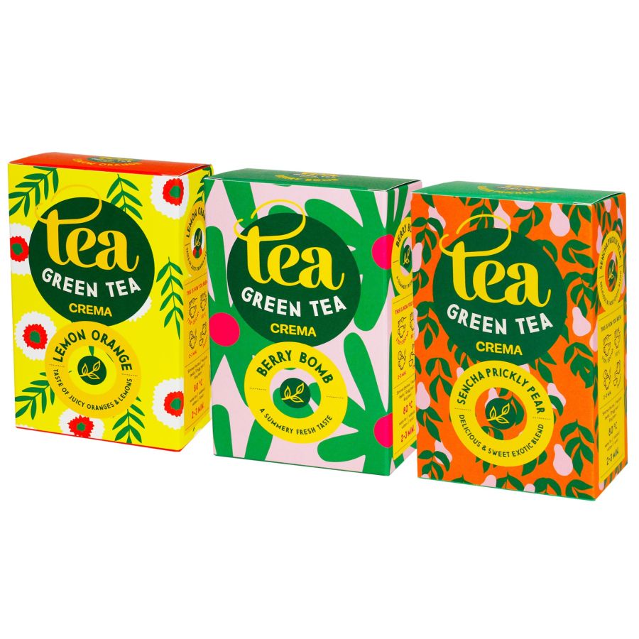 Crema Green Tea -teelajitelma