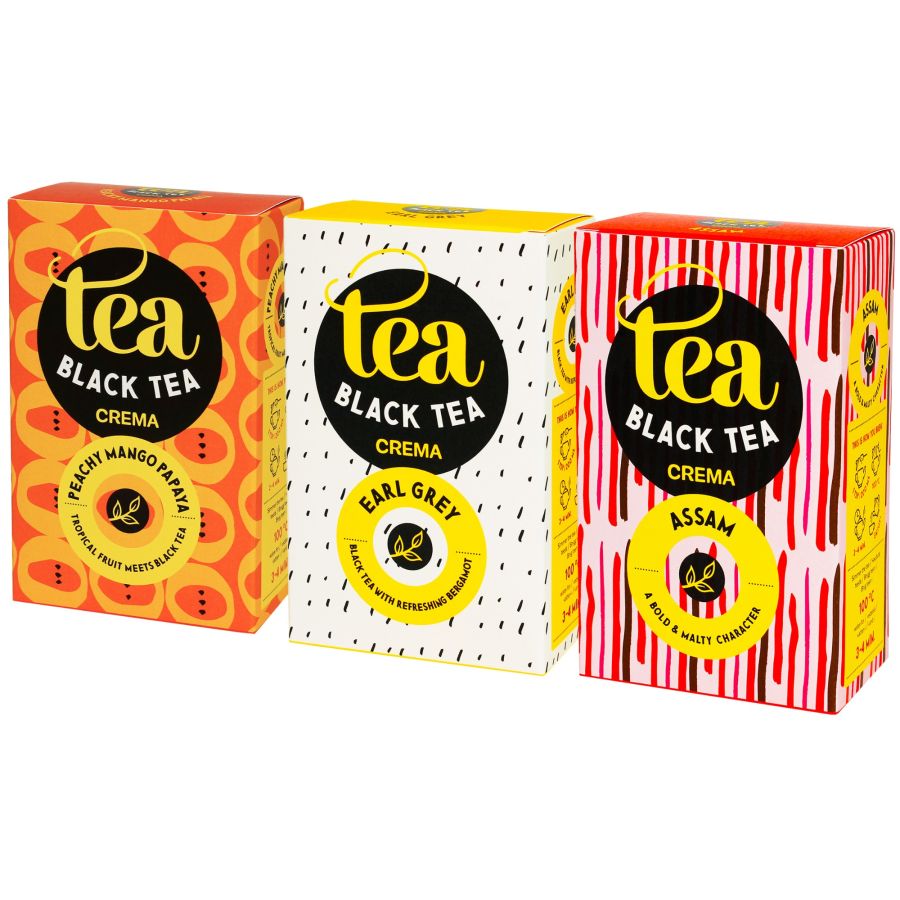 Crema Black Tea Best Sellers -teelajitelma