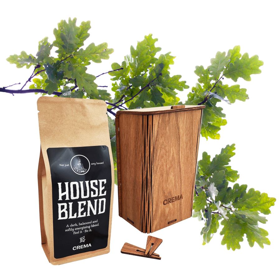 KOLO Design kahvirasia x Crema House Blend 250 g