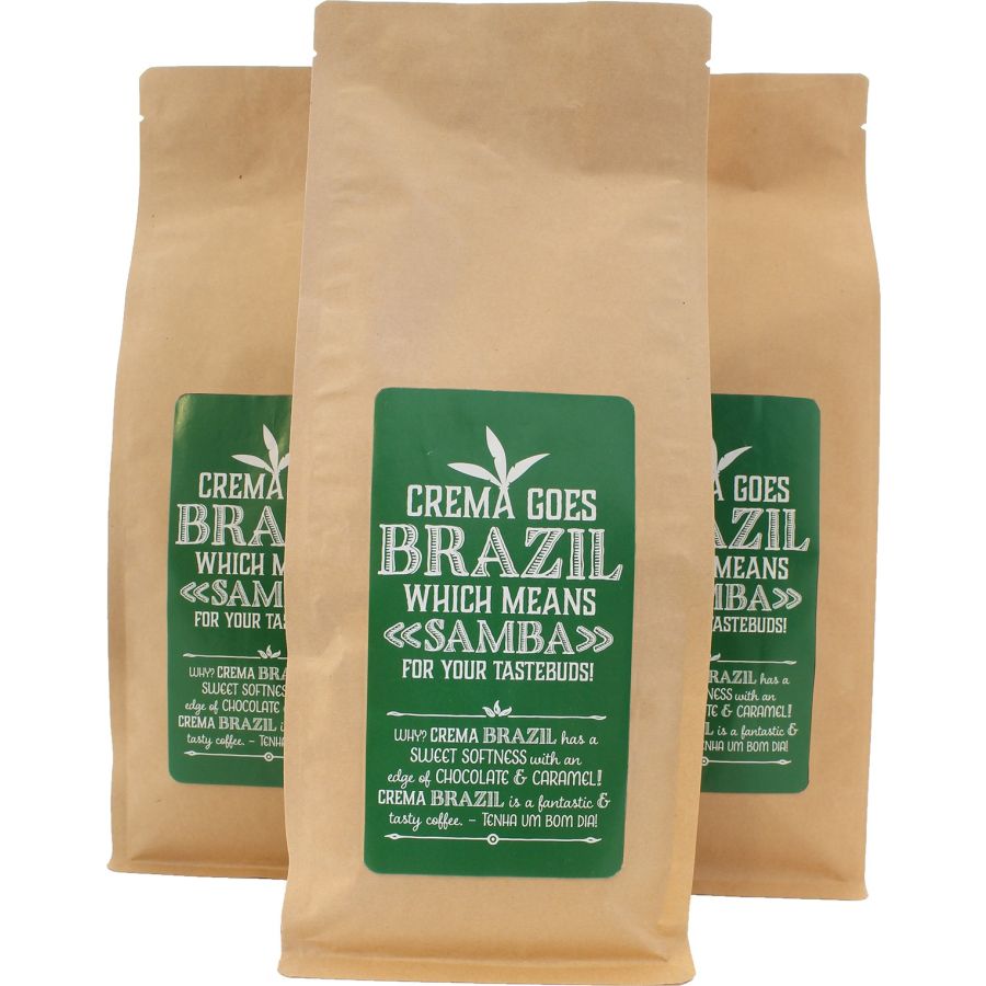 Crema Brazil 3 kg kahvipavut