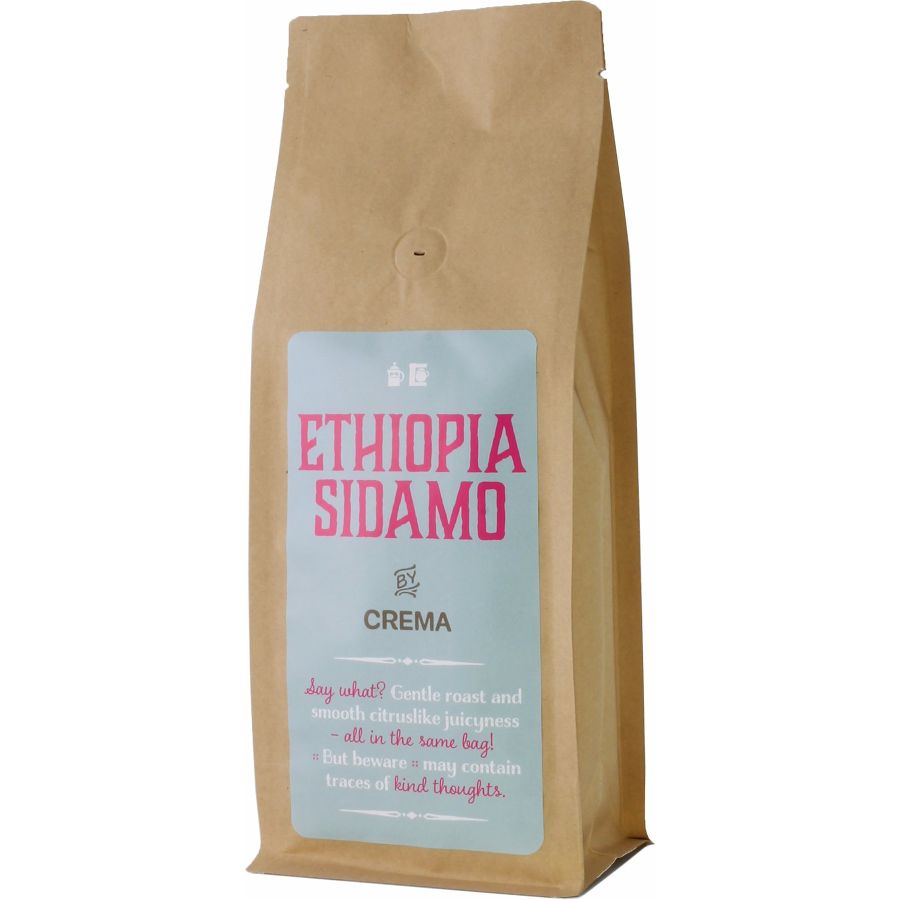 Crema Ethiopia Sidamo 500 g kaffebönor