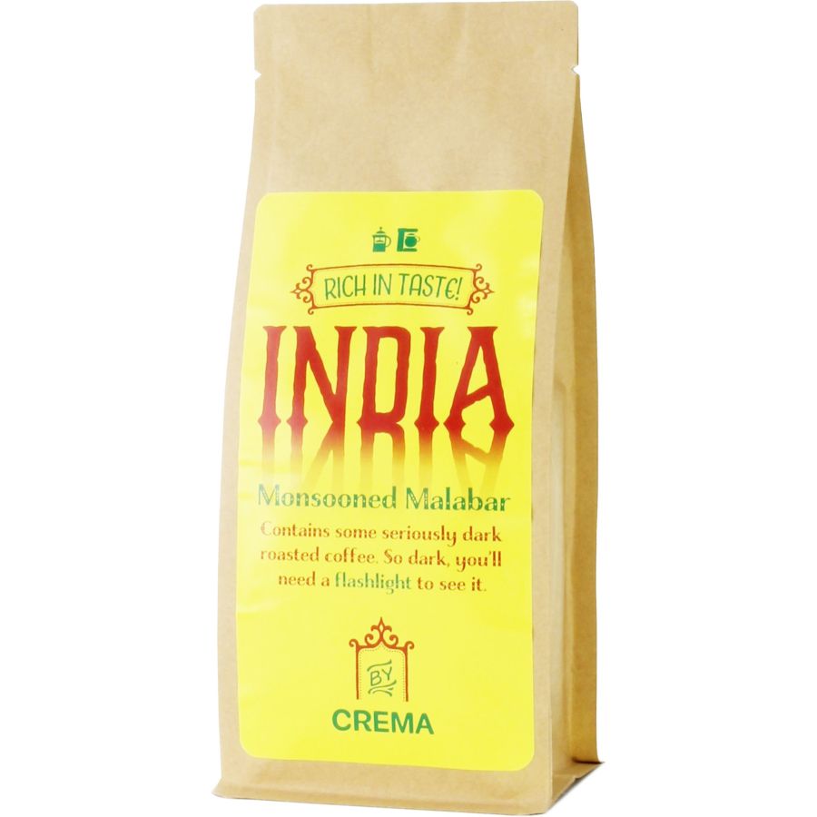 Crema India Monsooned Malabar 250 g kaffebönor