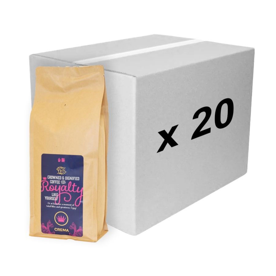 Crema Royalty Blend 20 x 1 kg kahvipavut