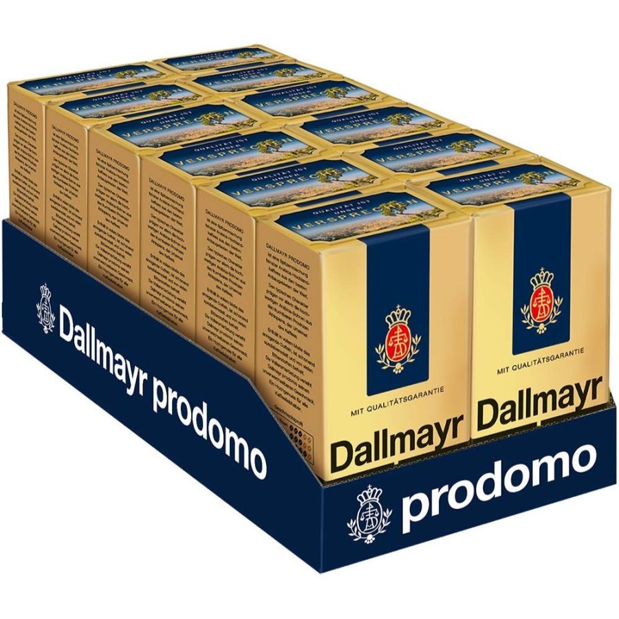 Dallmayr Prodomo 12 x 500 g jauhettu kahvi
