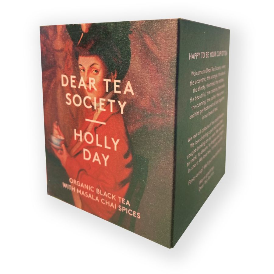 Dear Tea Society Holly Day musta luomu-tee 80 g