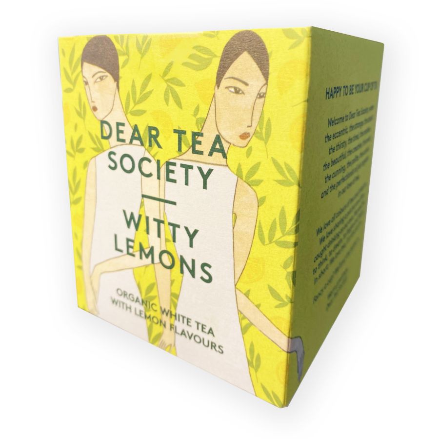 Dear Tea Society Witty Lemons valkoinen luomu-tee 80 g