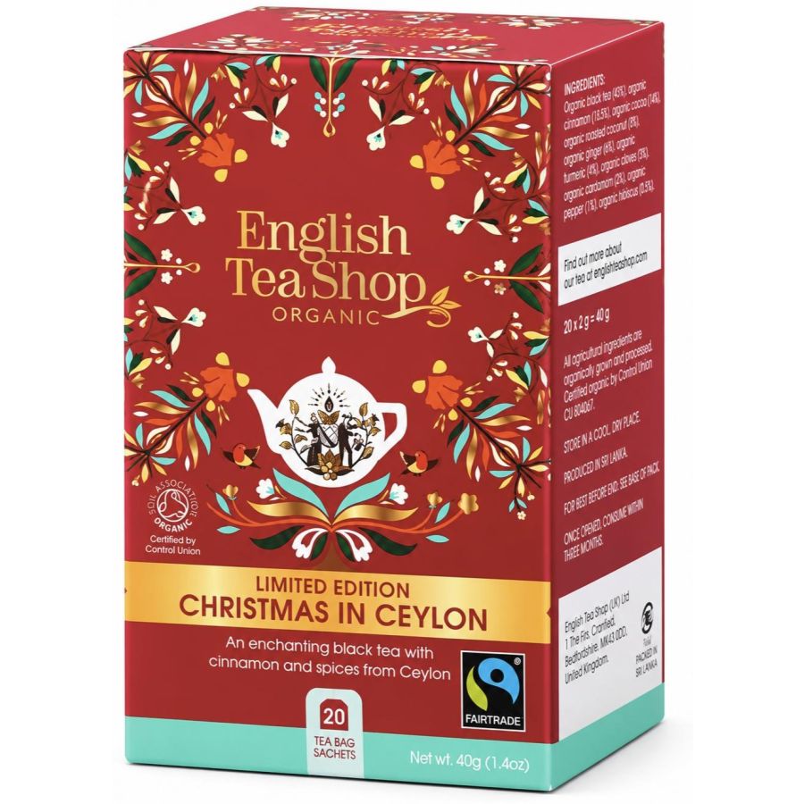 English Tea Shop Organic Black Tea Christmas In Ceylon 20 teepussia