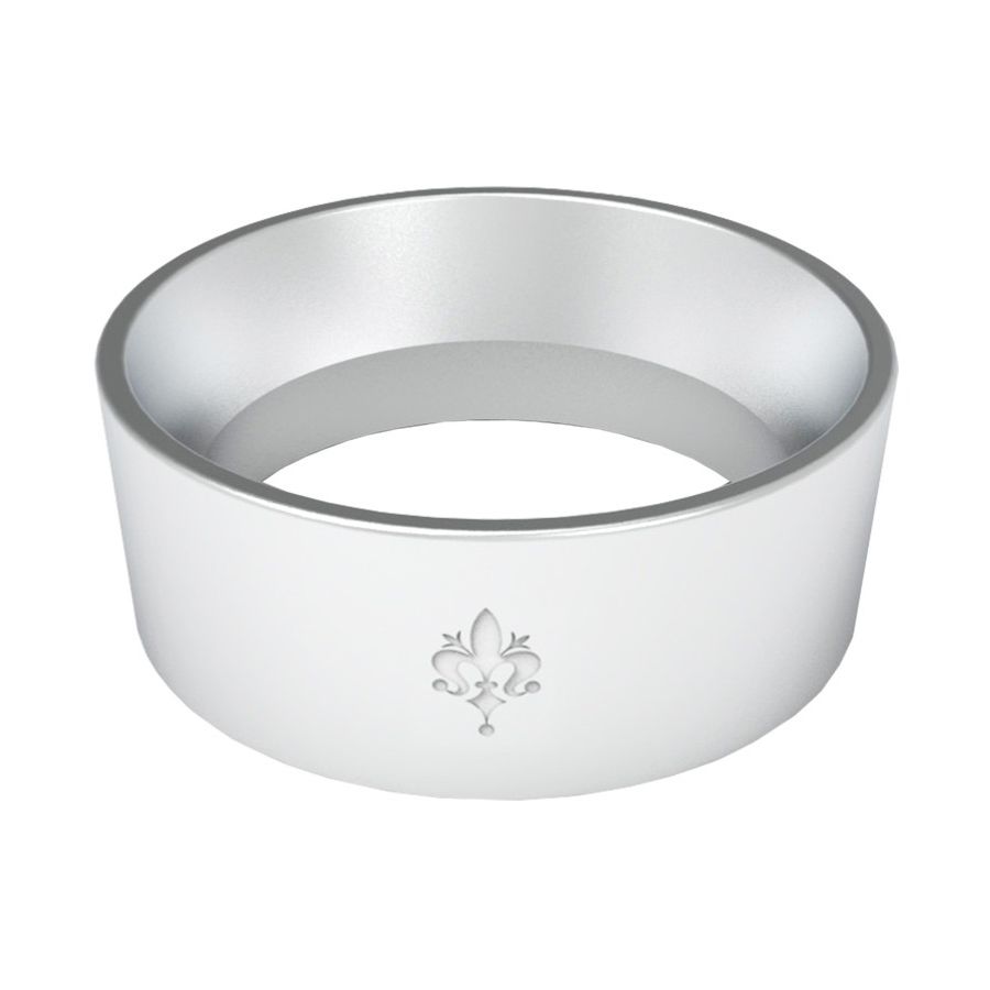 Eureka Mignon Libra Dosing Funnel Ring -kaffedoseringsverktyg, silver