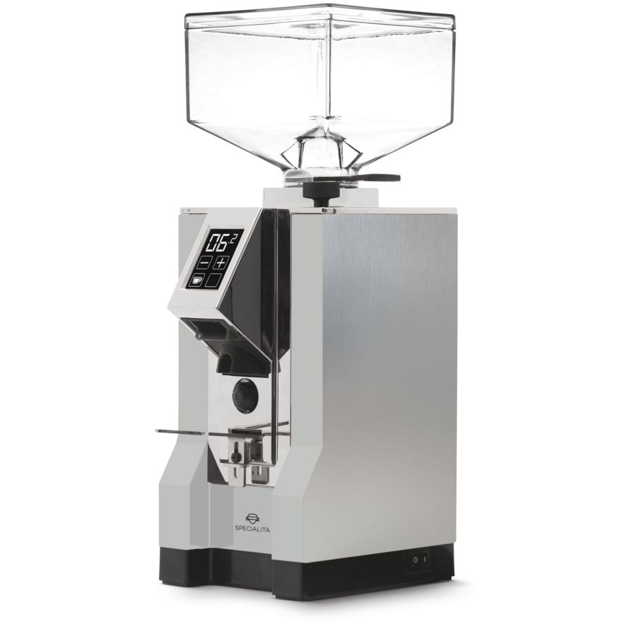 Eureka Mignon Specialità 16CR Espresso Coffee Grinder, Polished Silver