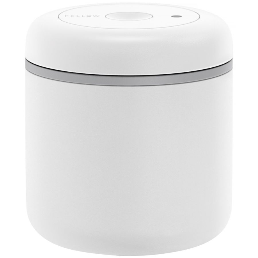 Fellow Atmos Vacuum Canister 700 ml, Matte White Steel