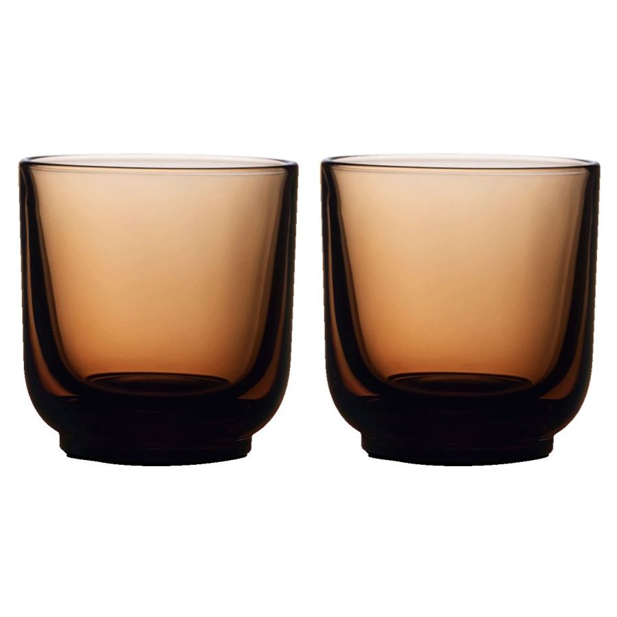 Fellow Pirch cappuccinoglas 2 x 190 ml, Amber