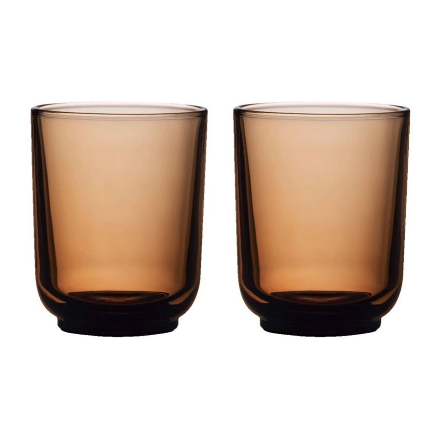 Fellow Pirch Latte Set Of 2 Glasses 325 ml, Amber