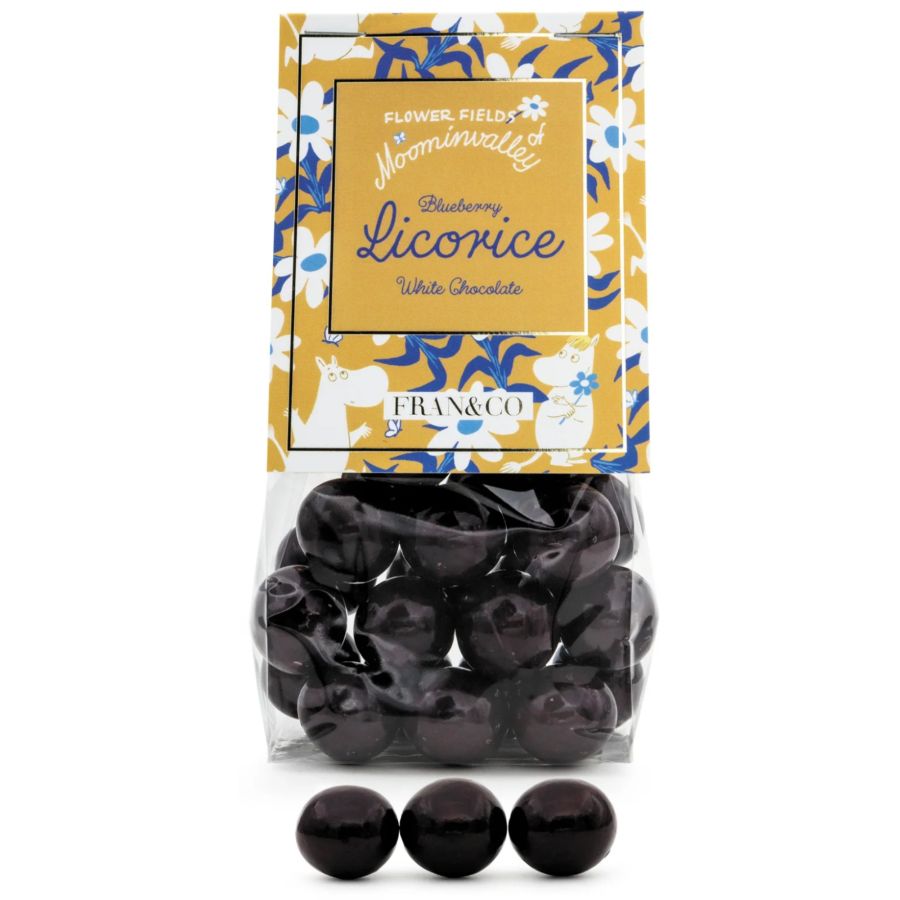 FRAN&Co Moomin mustikkalakritsi 150 g