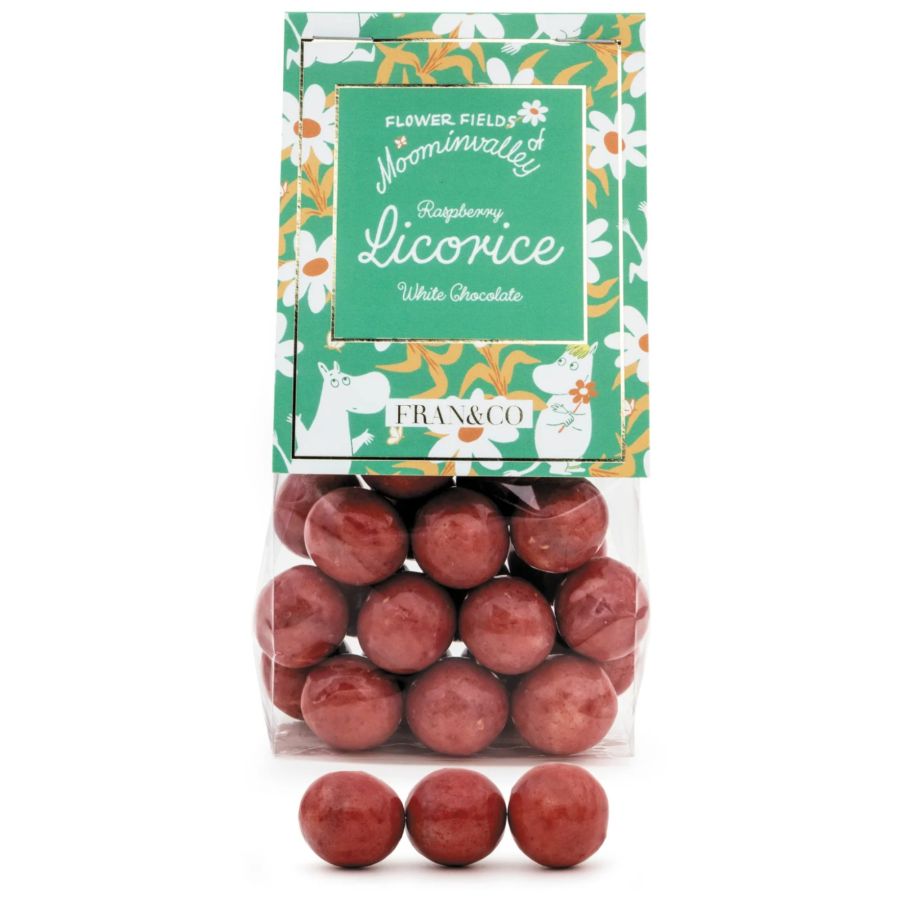 FRAN&Co Moomin vadelmalakritsi 100 g