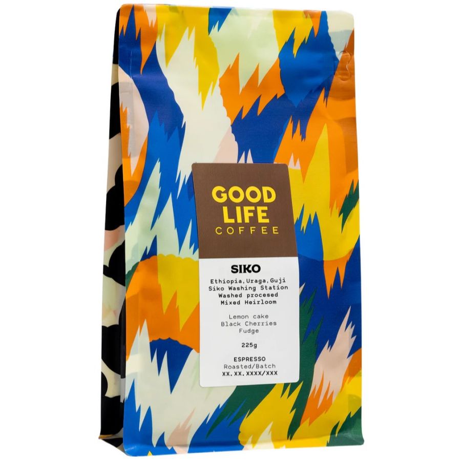 Good Life Coffee Siko Washed Heirloom Espresso, Etiopia 225 g kahvipavut