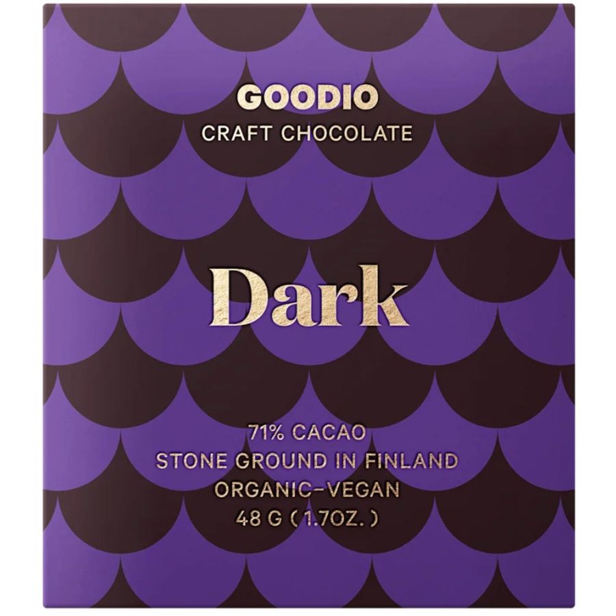 Goodio Dark Peru tumma luomu-suklaa 71%, 48 g