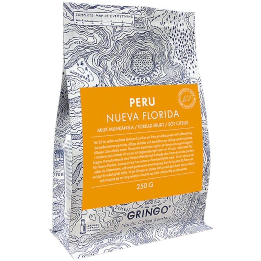 Gringo Nordic Peru Nueva Florida Organic 250 g kaffebönor