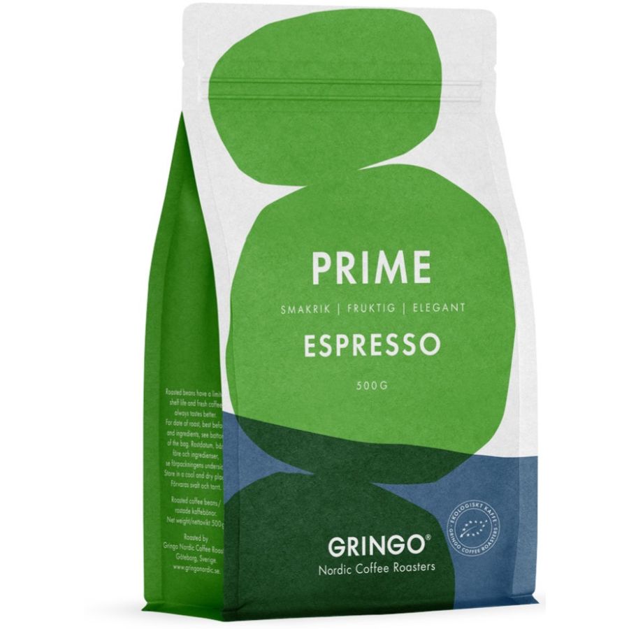 Gringo Nordic Prime Espresso EKO 500 g kahvipavut