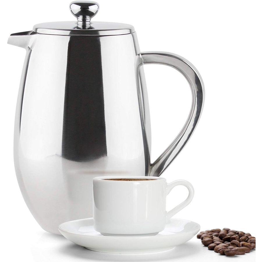 Grunwerg Double Wall Insulated French Press 800 ml