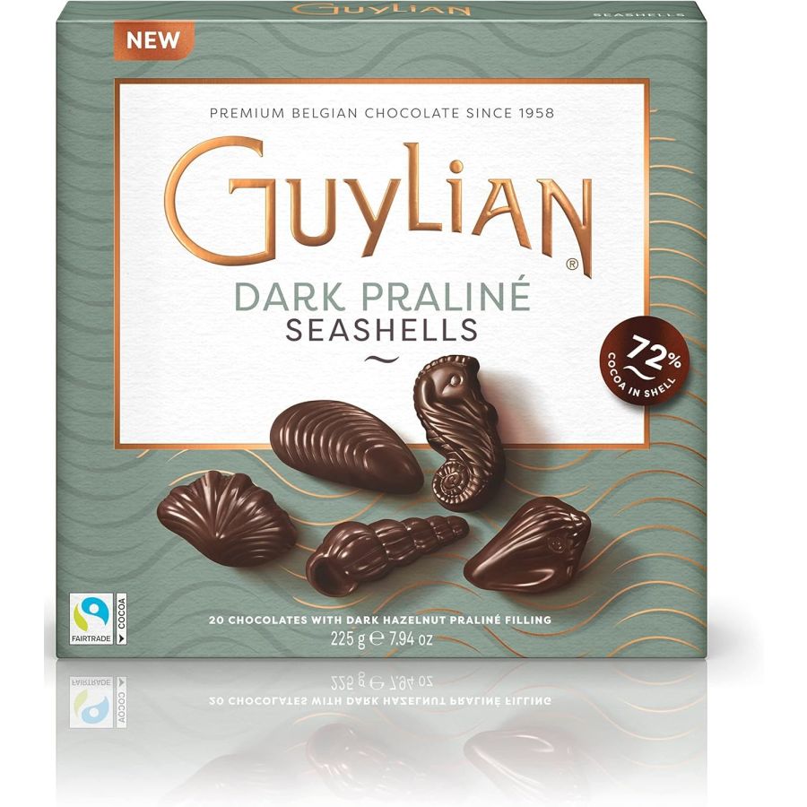 Guylian Dark Praliné Seashells suklaakonvehti 225 g